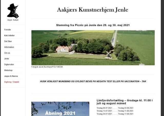 Jenle.dk - Jeppe Aakjærs Kunsterhjem